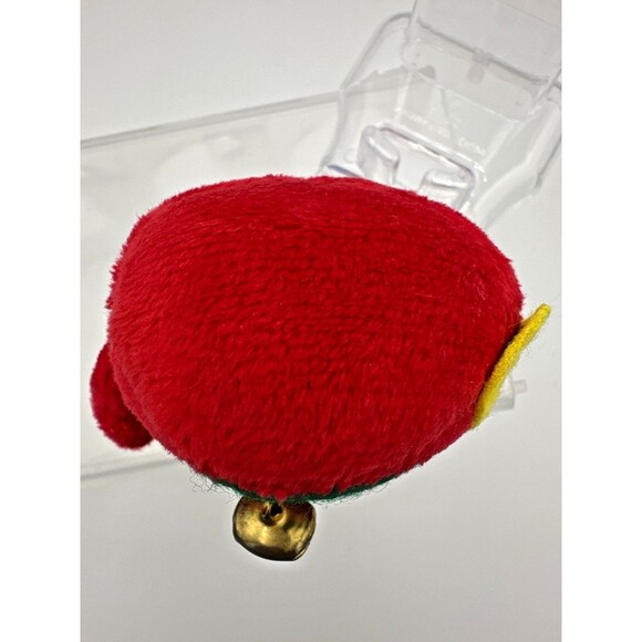 Sanrio Little Twin Stars Bag & Red Lucky Cat Plush Bell Keychain Charm - Picture 9 of 9